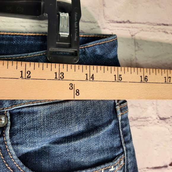 American Eagle Altered Hand Embroidered Shorts Sashiko, Boro, Patchwork,… - Picture 14 of 16